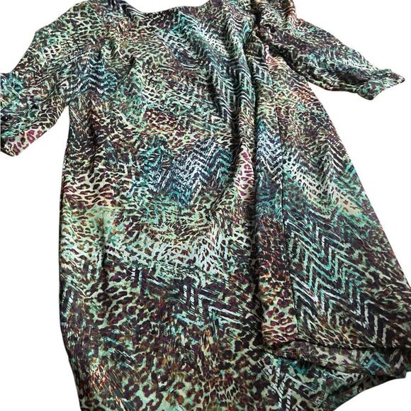 New Direction’s size XL ladies lined dress buttons at back neck like new - Picture 1 of 2